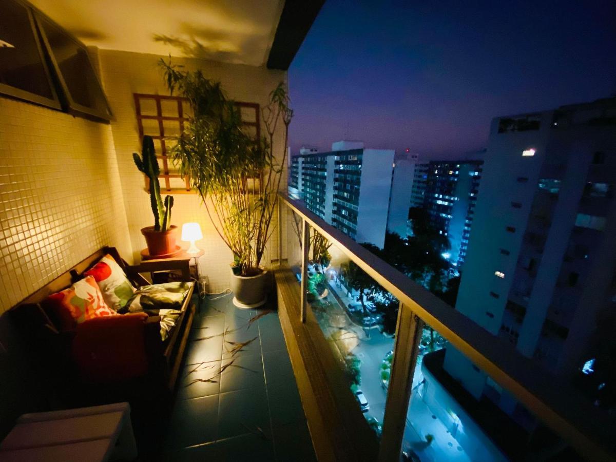 Jumpinbed - Leblon Flat Service - Sala E Quarto Com Varanda E Vista Do Mar. Rio de Janeiro Exterior photo