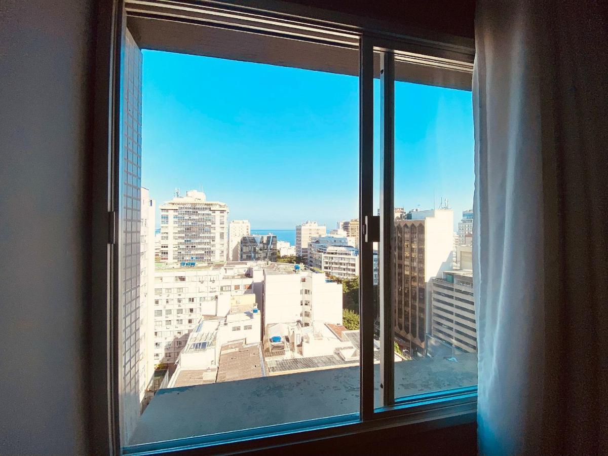 Jumpinbed - Leblon Flat Service - Sala E Quarto Com Varanda E Vista Do Mar. Rio de Janeiro Exterior photo