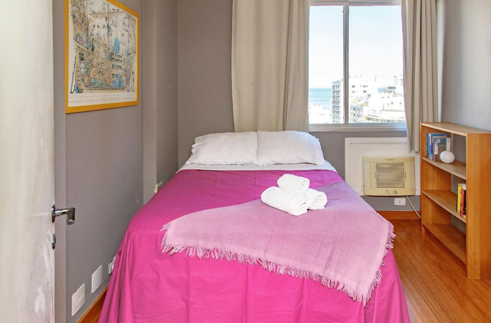 Jumpinbed - Leblon Flat Service - Sala E Quarto Com Varanda E Vista Do Mar. Rio de Janeiro Exterior photo